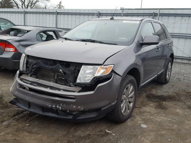 2FMDK3JC8ABB33252 - 2010 FORD EDGE SEL CHARCOAL photo 2