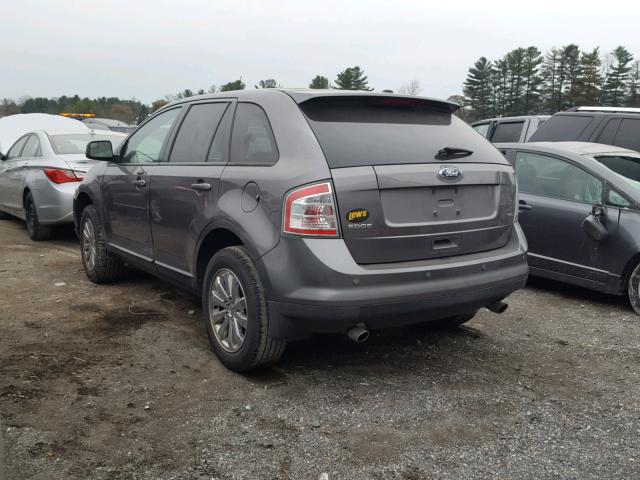 2FMDK3JC8ABB33252 - 2010 FORD EDGE SEL CHARCOAL photo 3