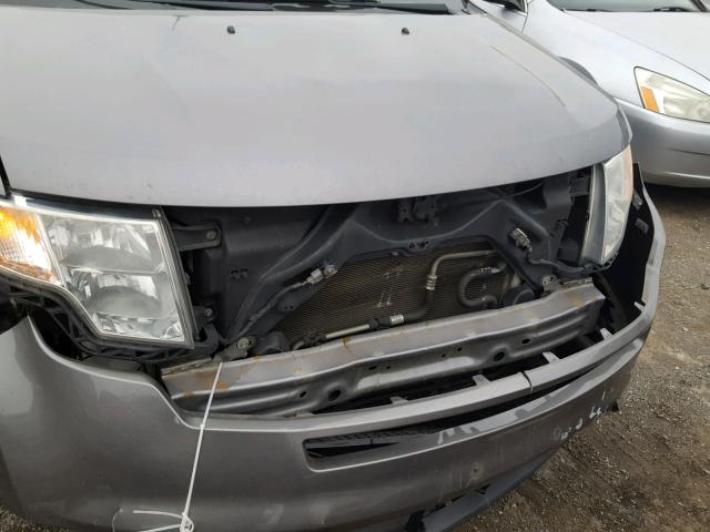 2FMDK3JC8ABB33252 - 2010 FORD EDGE SEL CHARCOAL photo 9