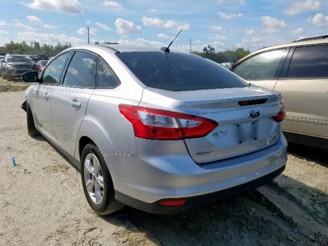 1FADP3F23DL201800 - 2013 FORD FOCUS SE SILVER photo 3