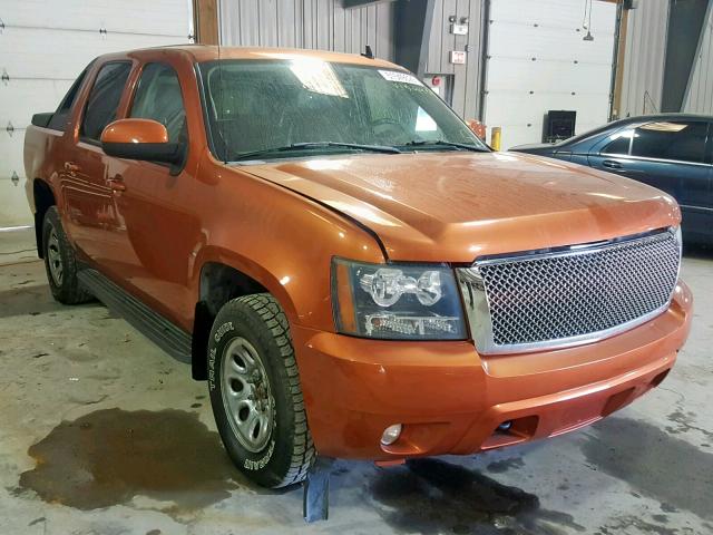 3GNEK123X7G110421 - 2007 CHEVROLET AVALANCHE ORANGE photo 1