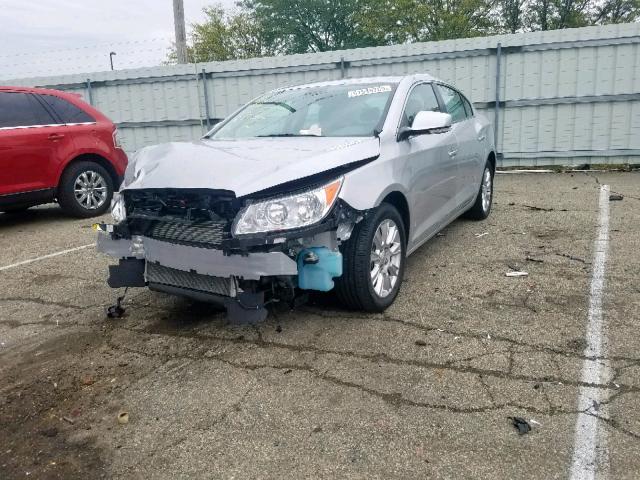 1G4GD5ER7CF215993 - 2012 BUICK LACROSSE P SILVER photo 2