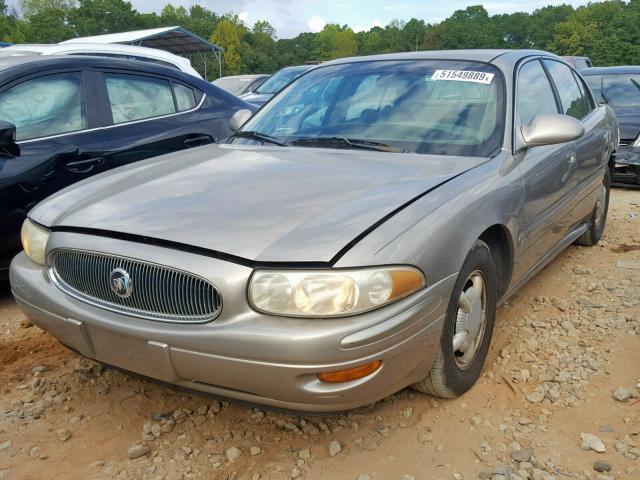 1G4HP54K0YU151640 - 2000 BUICK LESABRE CU BROWN photo 2