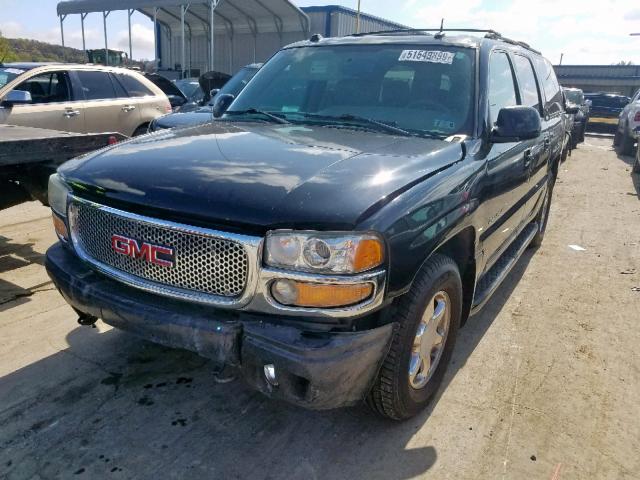 1GKFK66UX4J177208 - 2004 GMC YUKON XL D BLACK photo 2