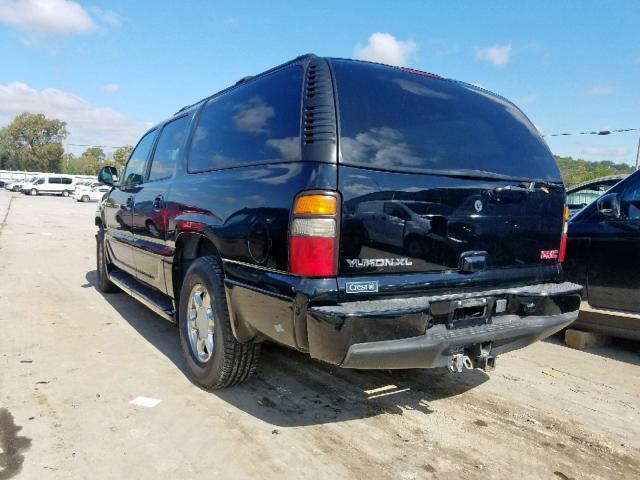 1GKFK66UX4J177208 - 2004 GMC YUKON XL D BLACK photo 3