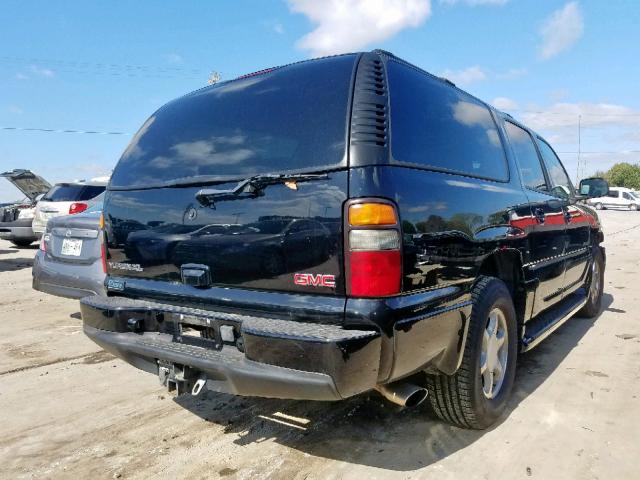 1GKFK66UX4J177208 - 2004 GMC YUKON XL D BLACK photo 4