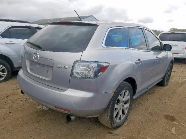 JM3ER293770109450 - 2007 MAZDA CX-7 SILVER photo 4