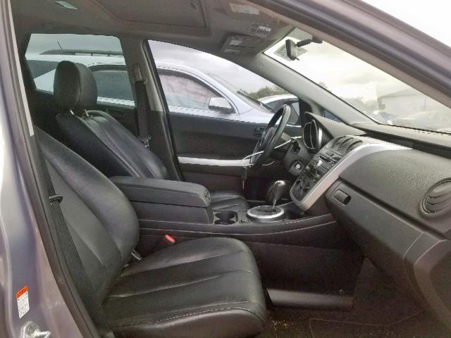 JM3ER293770109450 - 2007 MAZDA CX-7 SILVER photo 5