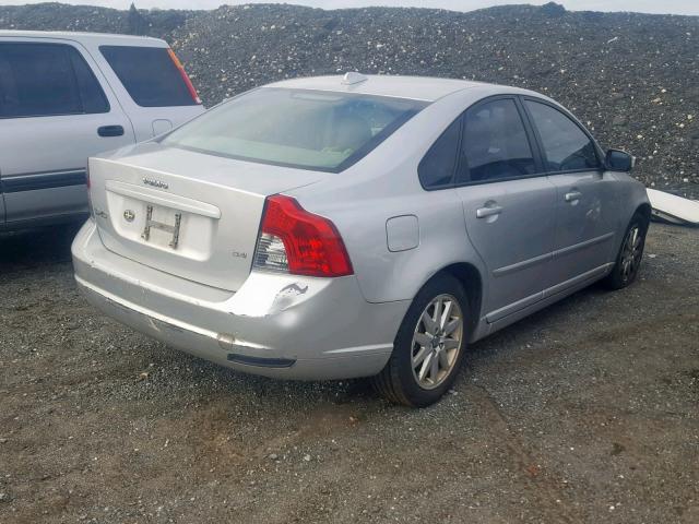 YV1MS390382371907 - 2008 VOLVO S40 2.4I SILVER photo 4