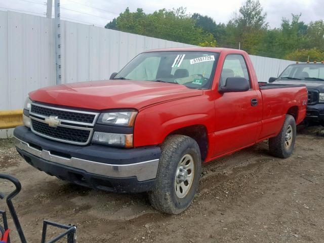 1GCEK14X17Z112115 - 2007 CHEVROLET SILVERADO WHITE photo 2