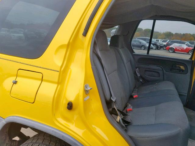 5N1ED28Y43C703261 - 2003 NISSAN XTERRA XE YELLOW photo 6