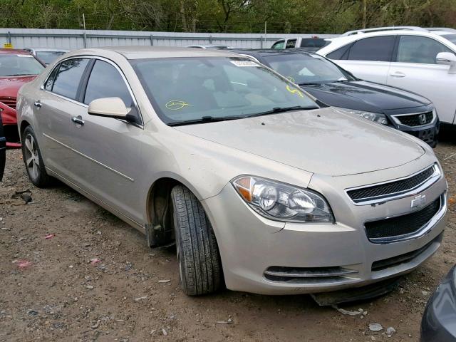 1G1ZC5E07CF161072 - 2012 CHEVROLET MALIBU 1LT BEIGE photo 1