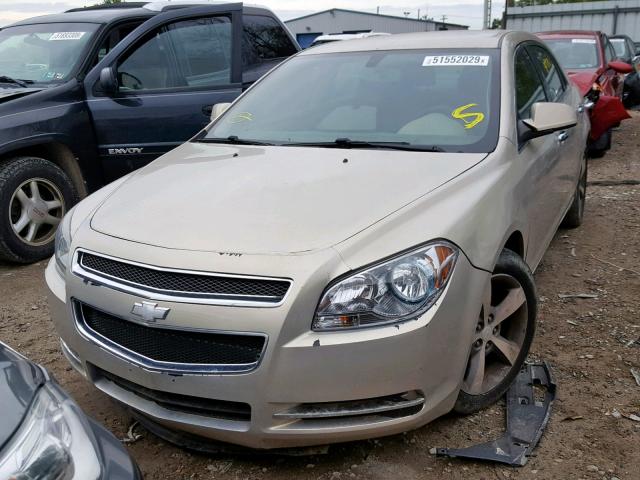 1G1ZC5E07CF161072 - 2012 CHEVROLET MALIBU 1LT BEIGE photo 2