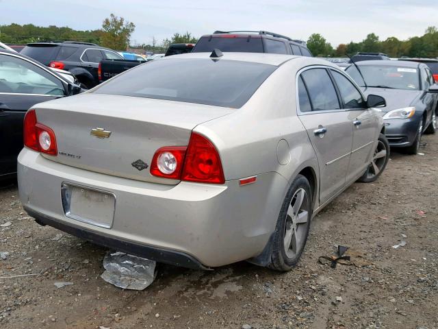 1G1ZC5E07CF161072 - 2012 CHEVROLET MALIBU 1LT BEIGE photo 4