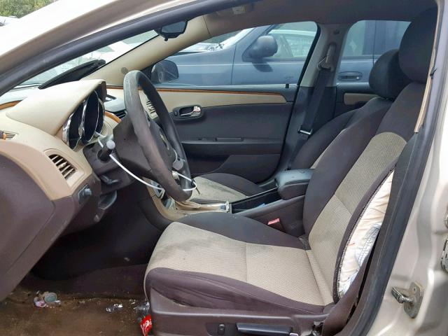 1G1ZC5E07CF161072 - 2012 CHEVROLET MALIBU 1LT BEIGE photo 5