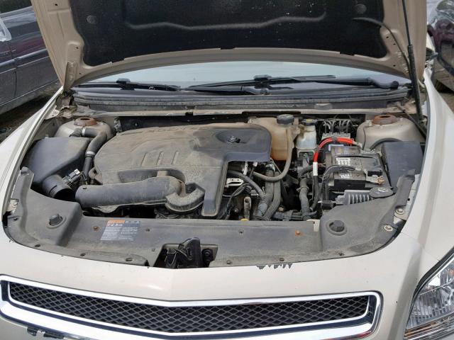 1G1ZC5E07CF161072 - 2012 CHEVROLET MALIBU 1LT BEIGE photo 7