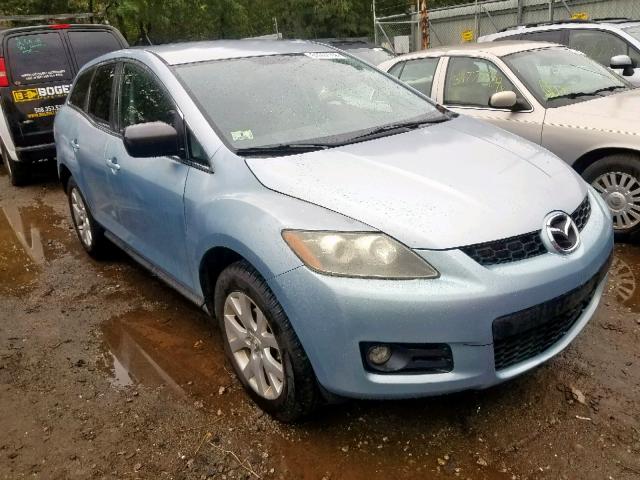 JM3ER29L870112597 - 2007 MAZDA CX-7 BLUE photo 1