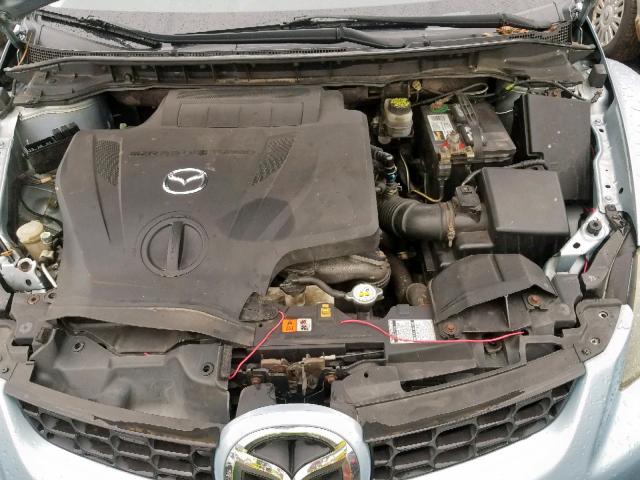 JM3ER29L870112597 - 2007 MAZDA CX-7 BLUE photo 7