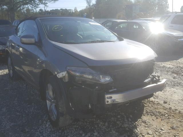 JN8AZ1FY7BW001079 - 2011 NISSAN MURANO CRO GRAY photo 1