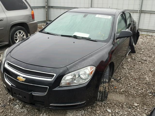 1G1ZD5E15BF388894 - 2011 CHEVROLET MALIBU 2LT BLACK photo 2