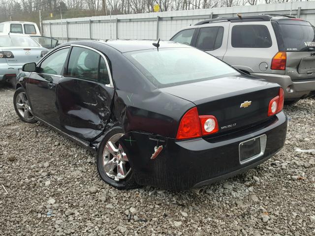 1G1ZD5E15BF388894 - 2011 CHEVROLET MALIBU 2LT BLACK photo 3