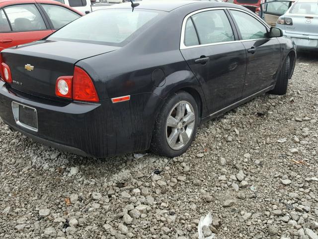 1G1ZD5E15BF388894 - 2011 CHEVROLET MALIBU 2LT BLACK photo 4