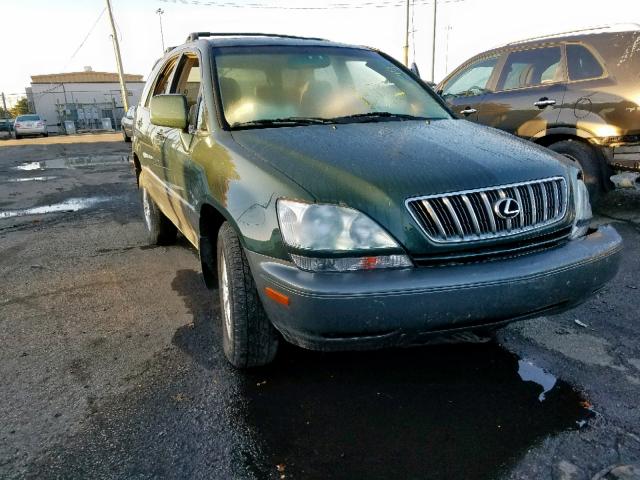 JTJHF10UX20249156 - 2002 LEXUS RX 300 GREEN photo 1