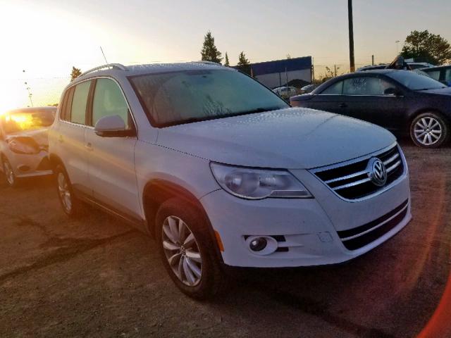 WVGBV7AX4BW550490 - 2011 VOLKSWAGEN TIGUAN S WHITE photo 1