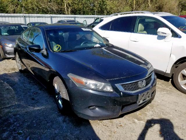 1HGCS1B80AA015224 - 2010 HONDA ACCORD EXL BLACK photo 1