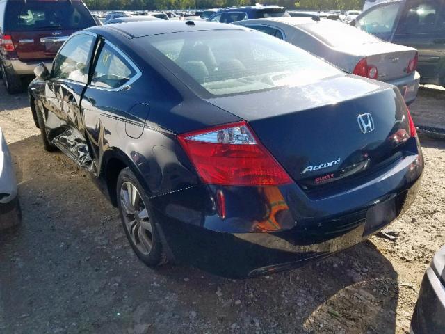 1HGCS1B80AA015224 - 2010 HONDA ACCORD EXL BLACK photo 3