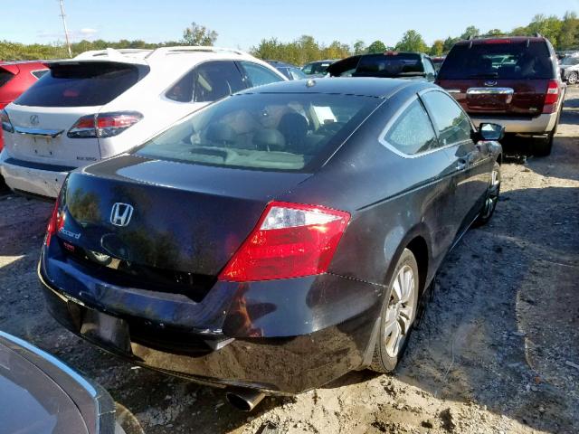 1HGCS1B80AA015224 - 2010 HONDA ACCORD EXL BLACK photo 4