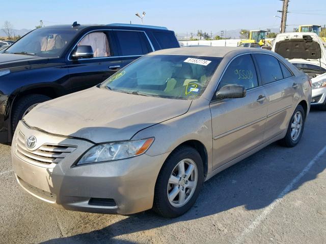 4T4BE46KX8R012236 - 2008 TOYOTA CAMRY CE GOLD photo 2