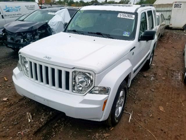 1C4PJMAK0CW116299 - 2012 JEEP LIBERTY SP WHITE photo 2