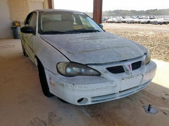 1G2NF52T01C104209 - 2001 PONTIAC GRAND AM S WHITE photo 1