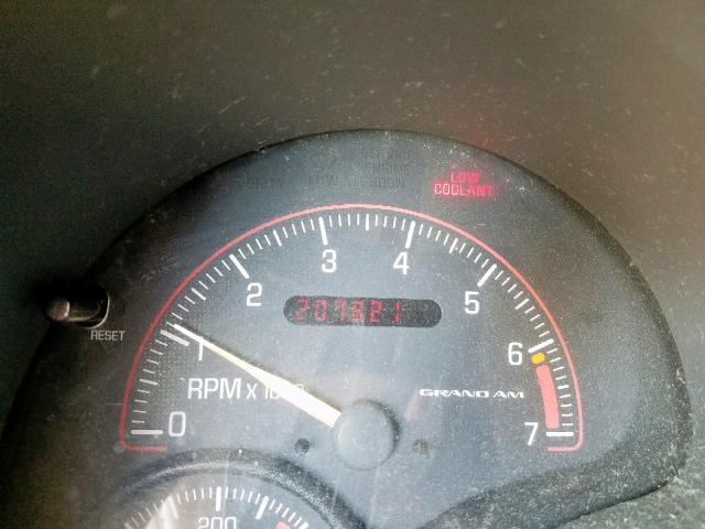 1G2NF52T01C104209 - 2001 PONTIAC GRAND AM S WHITE photo 8