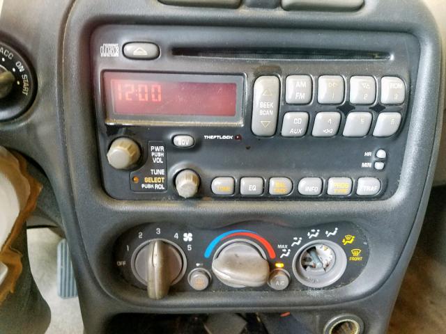 1G2NF52T01C104209 - 2001 PONTIAC GRAND AM S WHITE photo 9