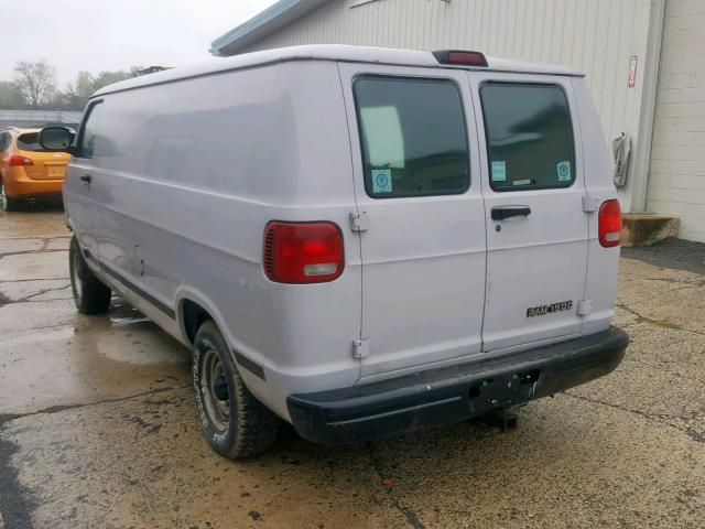 2B7HB11Y5WK102313 - 1998 DODGE RAM VAN B1 GRAY photo 3