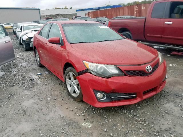 4T1BF1FK3CU535936 - 2012 TOYOTA CAMRY BASE RED photo 1