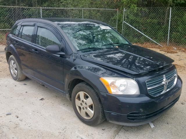 1B3CB4HA7AD545314 - 2010 DODGE CALIBER SX BLACK photo 1