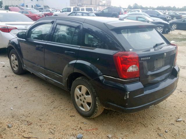 1B3CB4HA7AD545314 - 2010 DODGE CALIBER SX BLACK photo 3