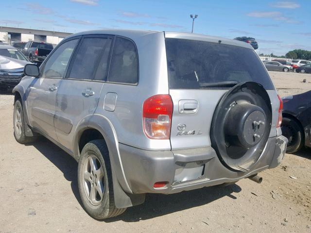 JTEHH20V310049418 - 2001 TOYOTA RAV4 SILVER photo 3