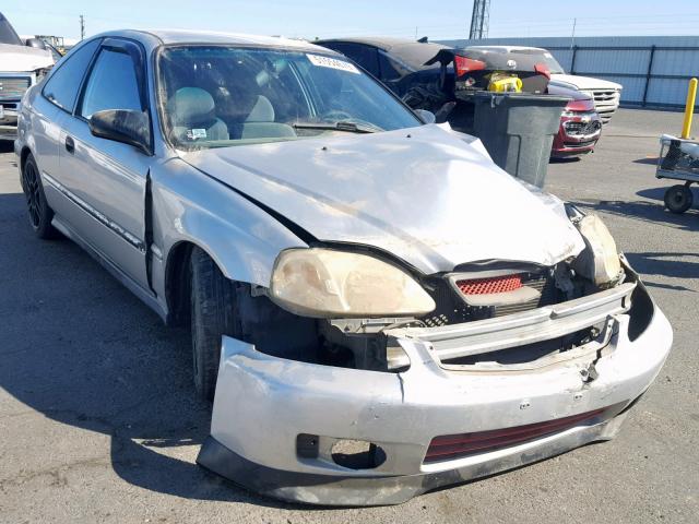 1HGEJ6221XL004850 - 1999 HONDA CIVIC DX SILVER photo 1