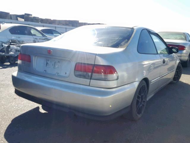 1HGEJ6221XL004850 - 1999 HONDA CIVIC DX SILVER photo 4