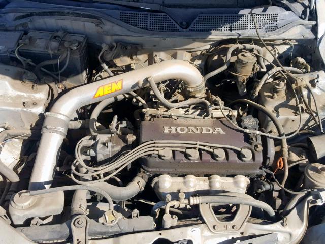 1HGEJ6221XL004850 - 1999 HONDA CIVIC DX SILVER photo 7