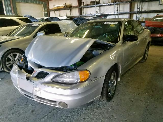 1G2NF52E74M508947 - 2004 PONTIAC GRAND AM S SILVER photo 2