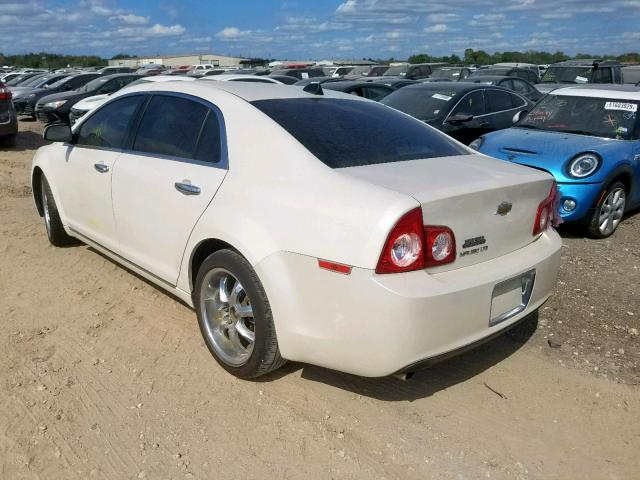 1G1ZE5E05CF138707 - 2012 CHEVROLET MALIBU LTZ თეთრი ფოტო 3