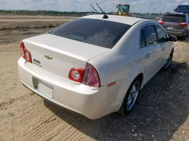 1G1ZE5E05CF138707 - 2012 CHEVROLET MALIBU LTZ თეთრი ფოტო 4