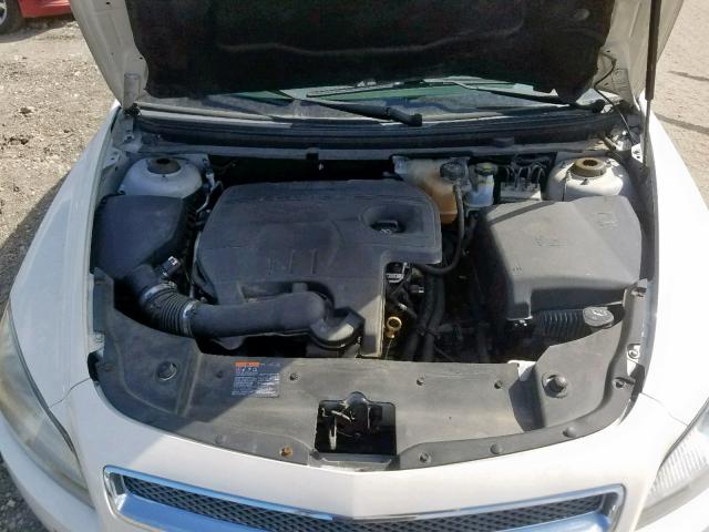 1G1ZE5E05CF138707 - 2012 CHEVROLET MALIBU LTZ თეთრი ფოტო 7