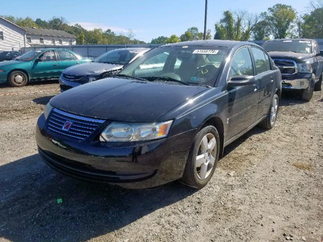 1G8AJ58F36Z208458 - 2006 SATURN ION LEVEL BLACK photo 2