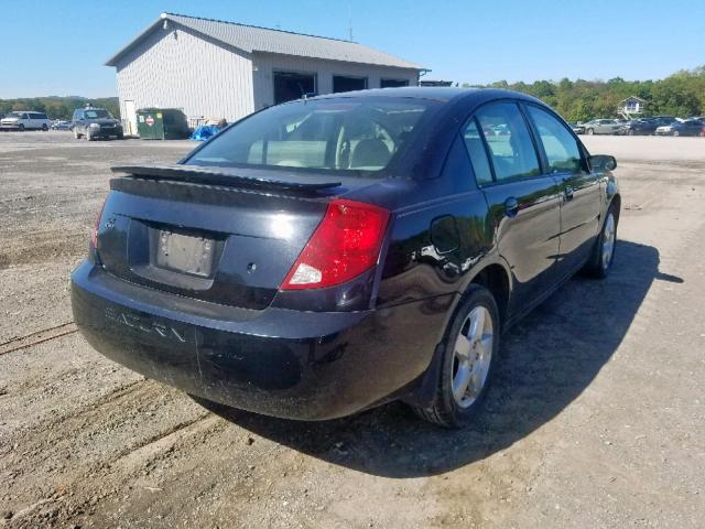 1G8AJ58F36Z208458 - 2006 SATURN ION LEVEL BLACK photo 4
